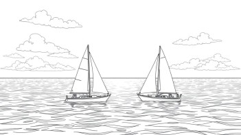 Регатная яхта